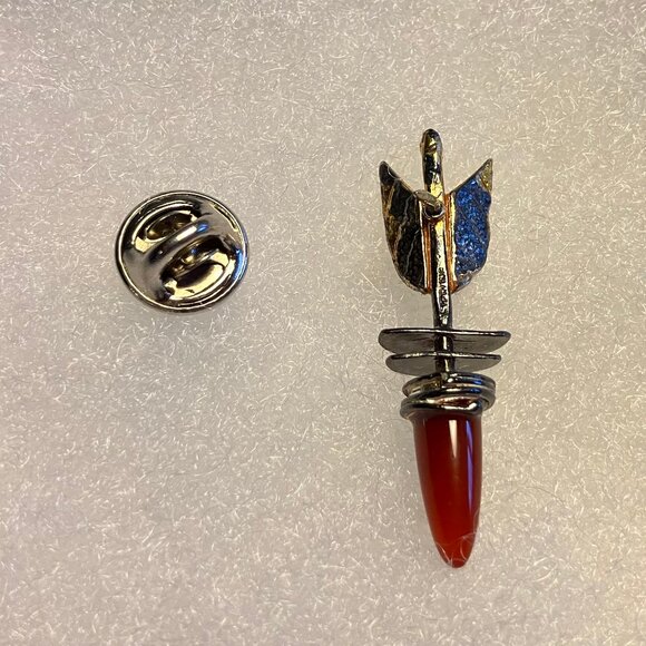 Cupid's Arrow Brooch / Tie Pin - Picture 3 of 4